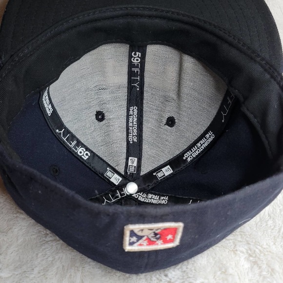 New Era 59FIFTY Toledo Mudhens MiLB Baseball Cap Fitted Hat Triple-A✨️sz 7 - Picture 15 of 16